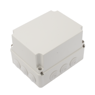 PRECISION, PST-1924-1ER, Caja Derivación-Conexión de Plástico (190 X 240 X 165 mm) con 12 Glándulas de Goma. Para Instalaciones 