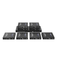 EPCOM TITANIUM, TT828, Kit Divisor y Extensor HDMI / Divide 1 Fuente HDMI a 8 Pantallas / Extiende la señal HDMI hasta 70 m / Re