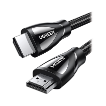 UGREEN, 80405, Cable HDMI 2.1 de Nylon Trenzado / 5 Metros / 8K@60Hz/4K@120Hz / eARC (Canal de Retorno de Audio / HDR10+ / VVR /