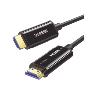 UGREEN, 80406, Cable HDMI de 10 Metros por Fibra Óptica 8K@60Hz / Fibra de 4 núcleos + Cobre estañado de 7 núcleos / Compatible 