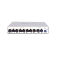 WI-TEK, WI-PS210G, Switch PoE No administrable / PoE de Largo Alcance Hasta 250m / 8 Puertos PoE 10/100Mbps (Puerto 1 Hasta 60W,