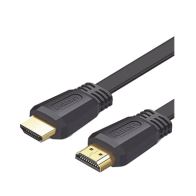 UGREEN, 50820, Cable HDMI 2.0 Plano de 3 m / 4K@60Hz / HDR / 3D / HEC (Canal Ethernet HDMI) / ARC (Canal de Retorno de Audio) / 