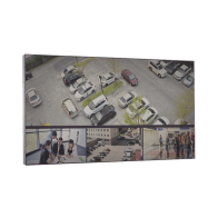 HIKVISION, DS-D2055LU-Y, Pantalla LCD 55 para Videowall / Entrada HDMI - VGA - DVI - DP / Monitor Robusto / Bisel Delgado (3.5 m