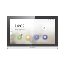 HIKVISION, DS-KH6352-WTDE6, Monitor IP WiFi Touch Screen 7 para Videoportero Turbo Únicamente / Vídeo en Vivo / Apertura Remota 