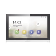 HIKVISION, DS-KH6352-WTDE6, Monitor IP WiFi Touch Screen 7 para Videoportero Turbo Únicamente / Vídeo en Vivo / Apertura Remota 