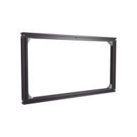 HIKVISION, DS-DL124854W, Montaje de Pared para 2 Paneles LED / Uso en Interior / Compatible con DS-D4425FI-CAF(B) y DS-D4418FI-C