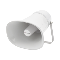 HIKVISION, DS-PA0103-A, Bocina IP / PoE / 12 Vcc / Para integración con Hik-Central / Reproducción de Audio vía Red