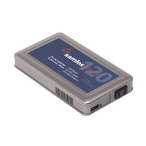 SAMLEX, PST-120-12, Inversor de corriente 120W, Ent: 12 Vcc, Sal: 120 Vca, de Uso 24/7 para Domos PTZ