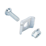 CHAROFIL, MG-51-KIT3EZ, Kit 3 para unir tramos de charolas, con acabado Electro Zinc