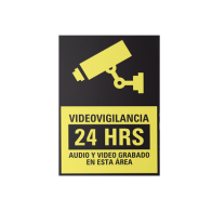Comprar Letrero Videovigilancia 20x30 | Smartgrid México