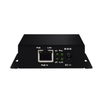 WI-TEK, WI-PE31G, Inyector PoE Extenido Industrial / PoE 802.3 af/at Hasta 30W / Conexión plug and play / Alcance de hasta 250 m