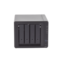SYNOLOGY, DS418, Servidor NAS de escrito de 4 bahías, soporta hasta 10TB por disco duro