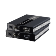 EPCOM TITANIUM, TT371KVM, Kit extensor KVM ( Teclado, video, Mouse ) HDMI 1080P @ 60 Hz, 60 metros con cable CAT5e/6