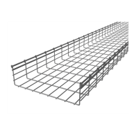 CHAROFIL, CH-150-400EZ, Charola Tipo Malla 150/400 mm, Acabado Electro Zinc, Hasta 955 Cables Cat6, Tramo de 3 Metros