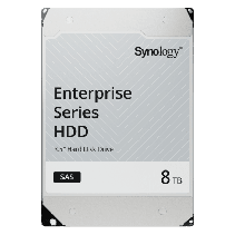 SYNOLOGY, HAS5300-8T, Disco Duro SAS de 3,5 Serie Enterprise | Capacidad de 8TB | Interfaz SAS 12 Gb/s | Velocidad de Rotación 7