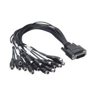 HIKVISION, 101501653, Adaptador de 15 Entradas de Audio para DVR´s epcom y HIKVISION