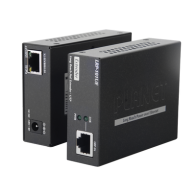 PLANET, LRP-101U-KIT, Kit Transmisor y Receptor PoE de Largo Alcance Sobre UTP a 2 Hilos, Hasta 500 m