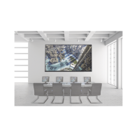 HIKVISION, DSVW3X3UL55/WM, Kit Videowall 3X3 / Incluye 9 Pantallas de 55 / Decoder / Bases de Pared / Accesorios de Instalación