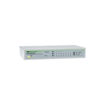 ALLIED TELESIS, AT-FS708LE/POE-10, Switch No Administrable PoE de 8 puertos 10/100 Mbps (4 puertos PoE) con fuente de alimentaci