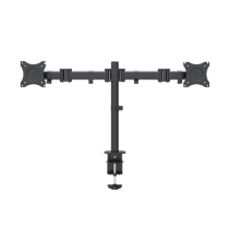 EPCOM, EPS710ED2, Montaje de Escritorio articulado para 2 monitores de 13 a 27 / Soporta hasta 10 kg / Vesa 75 x 75 / 100 x 100 