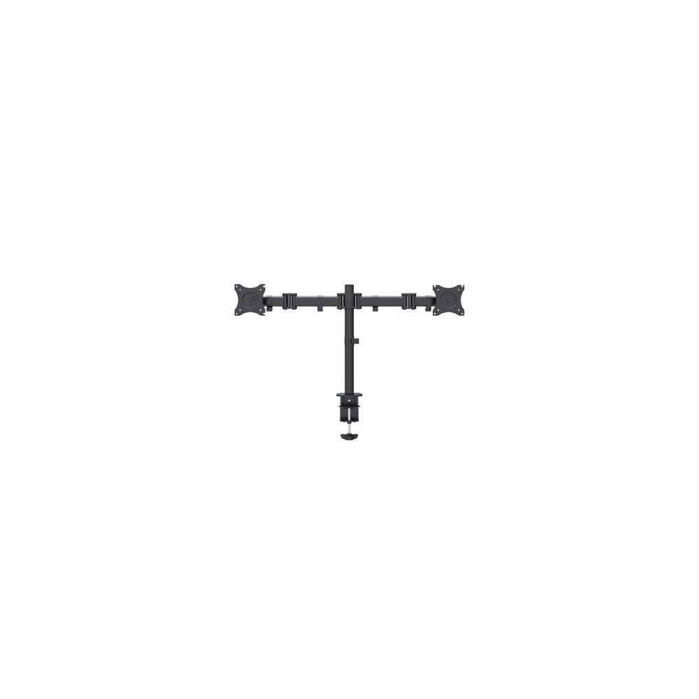 EPCOM, EPS710ED2, Montaje de Escritorio articulado para 2 monitores de 13 a 27 / Soporta hasta 10 kg / Vesa 75 x 75 / 100 x 100 