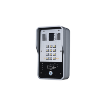FANVIL, I23S-DTL, Audio Portero IP 2 líneas SIP con relevador integrado, Lector RFID para acceso por clave numérica, tarjeta o l