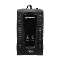 CYBERPOWER, AVRG750U, UPS de 750 VA/450 W, Topología Línea Interactiva, Entrada 120 Vca NEMA 5-15P, Tipo Gabinete Compacto, Con 
