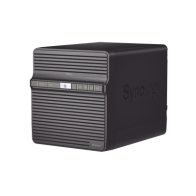 SYNOLOGY, DS420J, Servidor NAS de 4 Bahías / Servicio Nube Gratis (P2P) / Administración Remota y Respaldo Programado