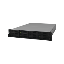 SYNOLOGY, RS2418PLUS, Servidor NAS para rack de 12 bahías / Expandible a 24 bahías / Hasta 384 TB