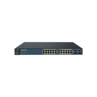 ENGENIUS, EWS1200-28TFP, Switch PoE Administrable de 24 Puertos Gigabit, 4 Puertos SFP, Soporta Hasta 410 W con Opción de Contro