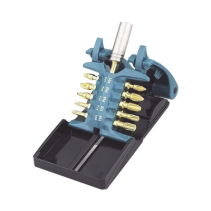 MAKITA, B-28597, Juego de 10 Puntas de Torsión con Adaptador Impact Gold [10 Veces Más Duración]