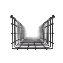 CHAROFIL, MG-50-443EZ, Charola Tipo Malla 116/200 mm, Acabado Electro Zinc, Hasta 369 Cables Cat6, Tramo de 3 Metros