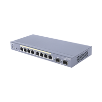 ENGENIUS, EWS2910P, Switch PoE Administrable de 8 puertos Gigabit 802.3 af de 61.6 W y Controlador para 50 Puntos de Acceso Seri