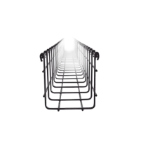 CHAROFIL, MG-50-441EZ, Charola Tipo Malla 116/100 mm, Acabado Electro Zinc, Hasta 185 Cables Cat6, Tramo de 3 Metros