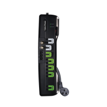 CYBERPOWER, CSHT706TC, Multicontacto Con Supresor de Picos, Voltaje de Entrada 125 Vca NEMA 5-15P, Con 7 Salidas NEMA 5-15R, 195