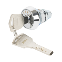 LINKEDPRO BY EPCOM, MS-456-17D, Chapa de Cañon Chico para Gabinete Metálico, (Llave única)