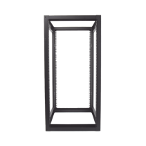 LINKEDPRO BY EPCOM, EI-QR-3224-R2, Rack Estándar 19 de 4 Postes, Acero, 24 Unidades, Profundidad Ajustable.