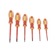 PRECISION, PST-H020-01, Juego de 6 desarmadores Aislados Bicolor 1000v