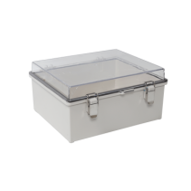 PRECISION, PST-1722-11ET, Gabinete Plástico ABS, Puerta Transparente, Uso en Intemperie IP66 (170 x 220 x 110 mm) Cierre por Bro