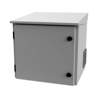 LINKEDPRO BY EPCOM, LP-FORTE-09U-R3, Gabinete de Exterior con Rack de 19 de 9UR con Ventiladores y Termostato, Se envía el Gabin