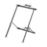 EPCOM INDUSTRIAL, SS-PBL-V5, Montaje para Panel Solar de Poste o Torre Galvanizado Electrolítico (Ver Compatibilidad).