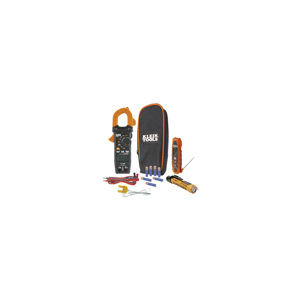 KLEIN TOOLS, CL320KIT, Kit de Prueba Eléctrica HVAC para Aire Acondicionado, Calefacción, Minisplits, etc. Medición de Voltaje C