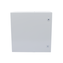 PRECISION, PST-6060-30A, Gabinete de Acero IP66 Uso en Intemperie (600 x 600 x 300 mm) con Placa Trasera Interior Metálica y Com