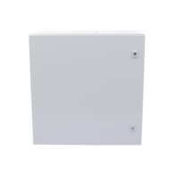 PRECISION, PST-6060-30A, Gabinete de Acero IP66 Uso en Intemperie (600 x 600 x 300 mm) con Placa Trasera Interior Metálica y Com