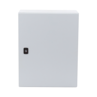 HOFFMAN, MAS0504026R5, Gabinete de Uso Exterior NEMA 4/12; IP66; IK10, 500 x 400 x 260 mm, De Acero, Color Gris Claro