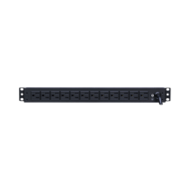CYBERPOWER, PDU15B12R, PDU Básico Para Distribución de Energía, Con 12 Tomas NEMA 5-15R Traseras, 1UR, 15 Amp, 120 Vca