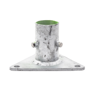 SYSCOM TOWERS, SLM-BA-5G, Base Triangular para Mástil de 1 a 2 con Opresores. Galvanizado por Inmersión en Caliente.