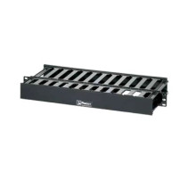 PANDUIT, WMPSE, Organizador de Cables Horizontal PatchLink, Doble (Frontal y Posterior), Para Rack de 19in, 1UR