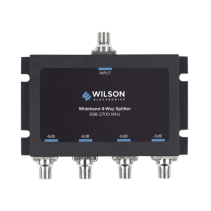 WILSONPRO / WEBOOST, 850-036, Divisor de potencia de 4 vías para la distribución de señal a dos antenas de servicio | 6 dB de pé