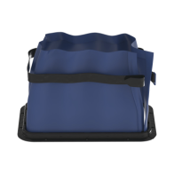 PANDUIT, RFG12X8SMY, Accesorio de Sellado de Aire Cool Boot®, Para Entradas de Cable por Piso Falso, Con retardante de llama y d